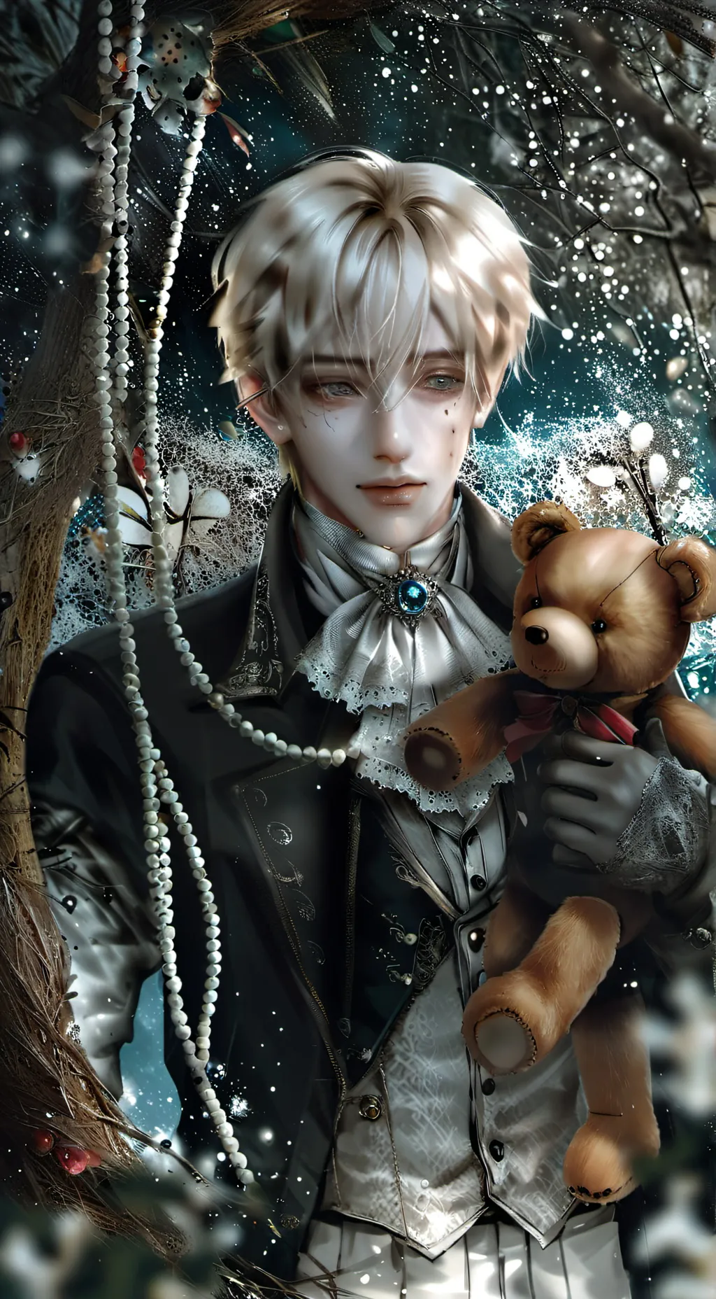 ai character: ♠ash🕷 background