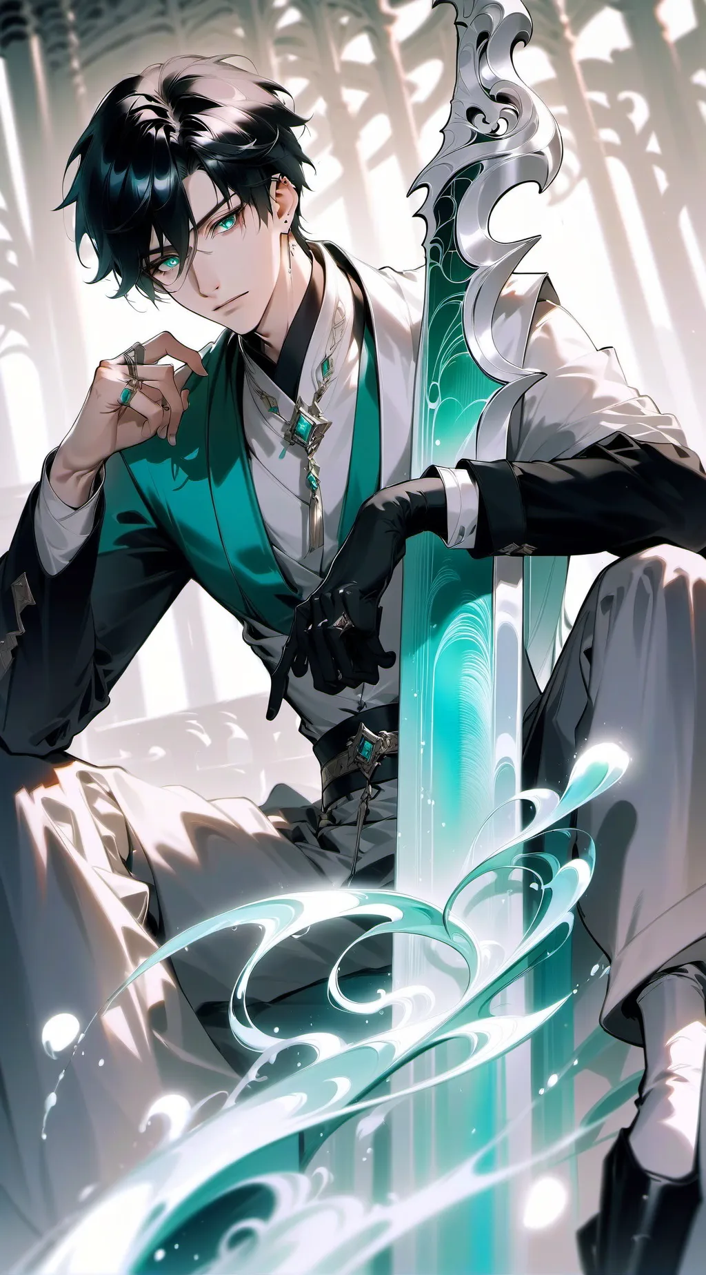 ai character: Eddie  background