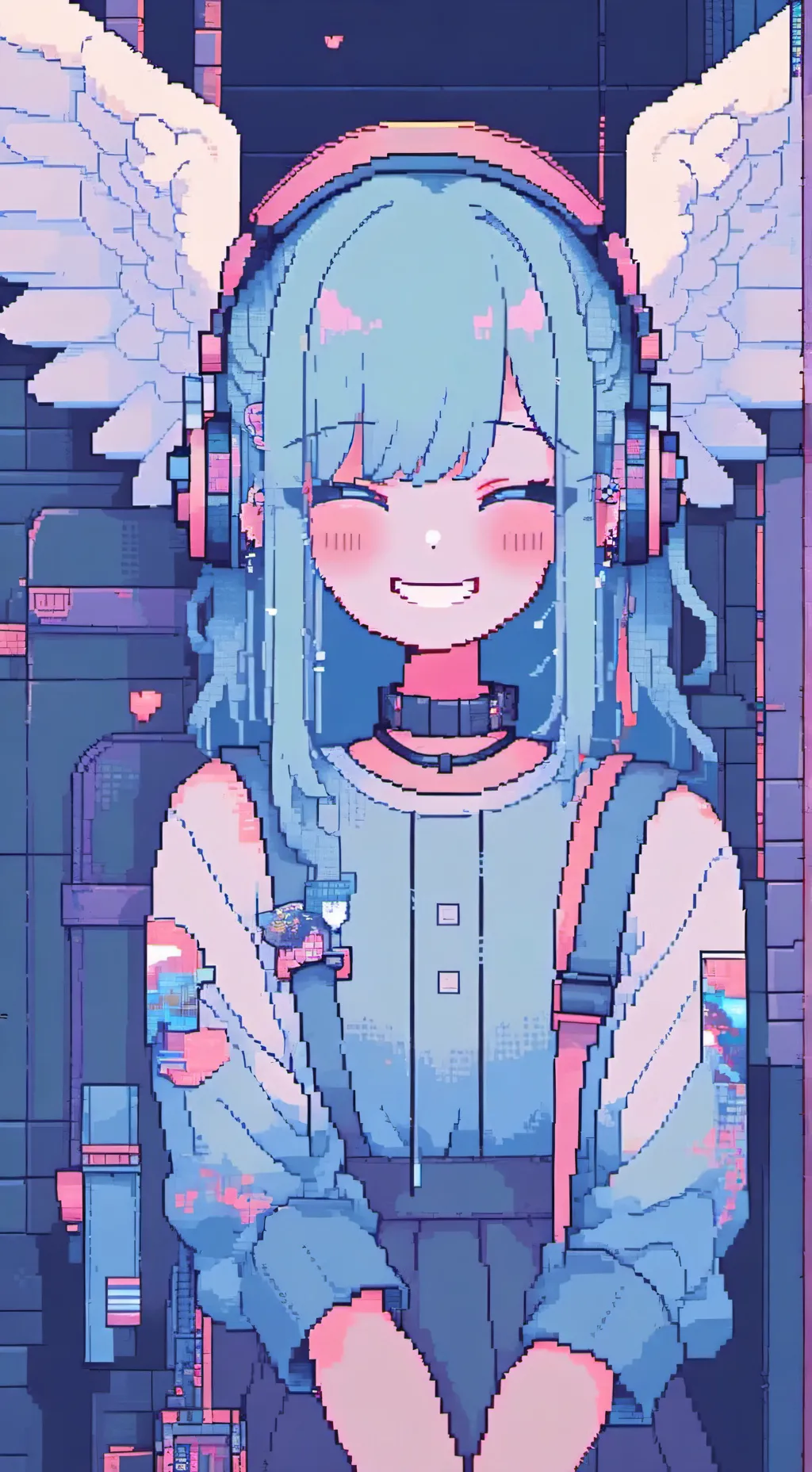 ai character: angel background