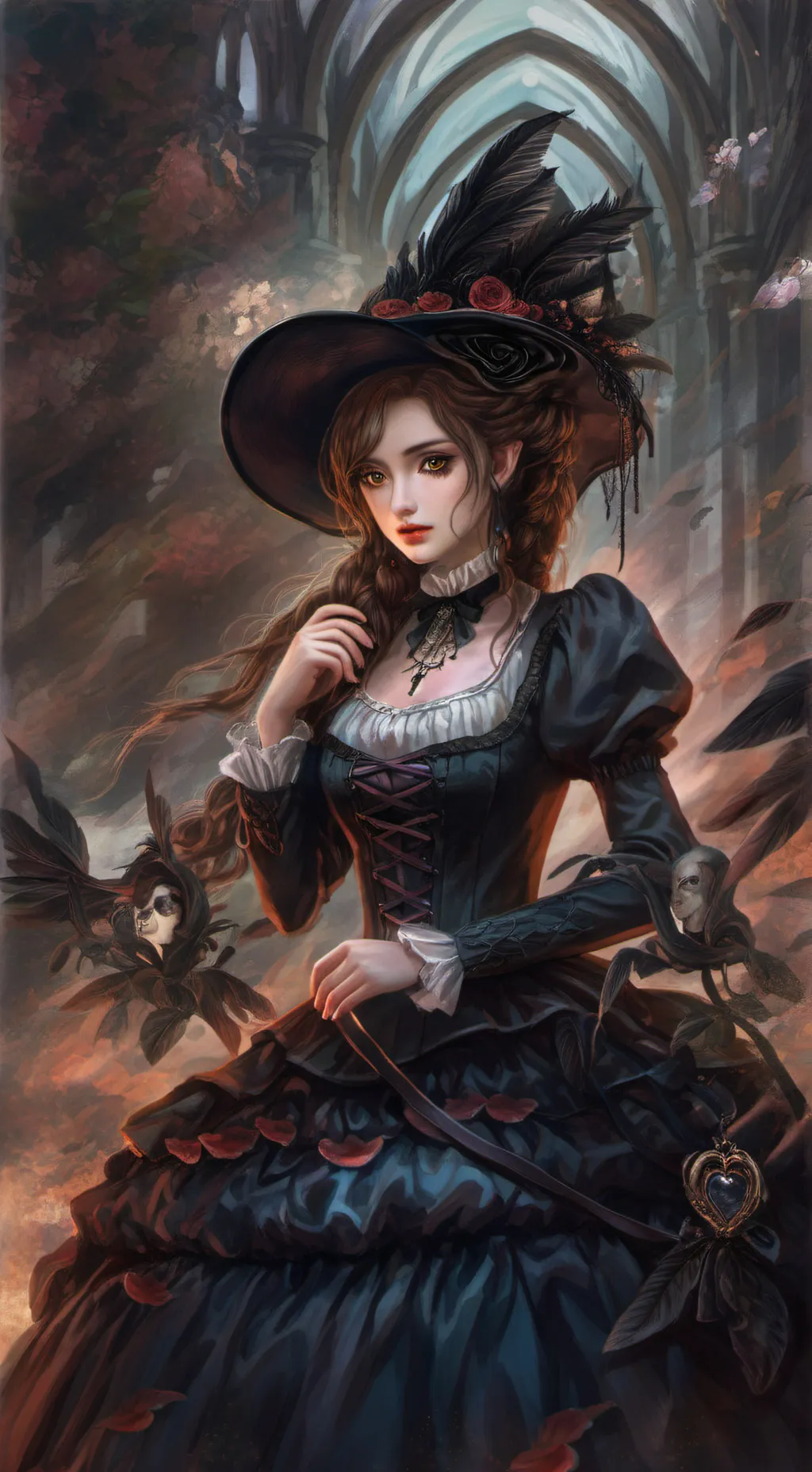 ai character: Suzanne  background