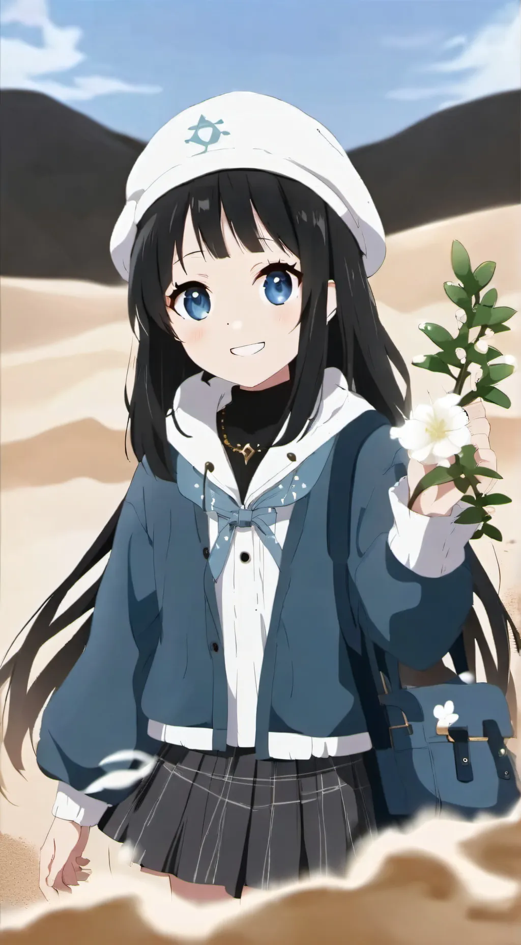 ai character: tu hija  background