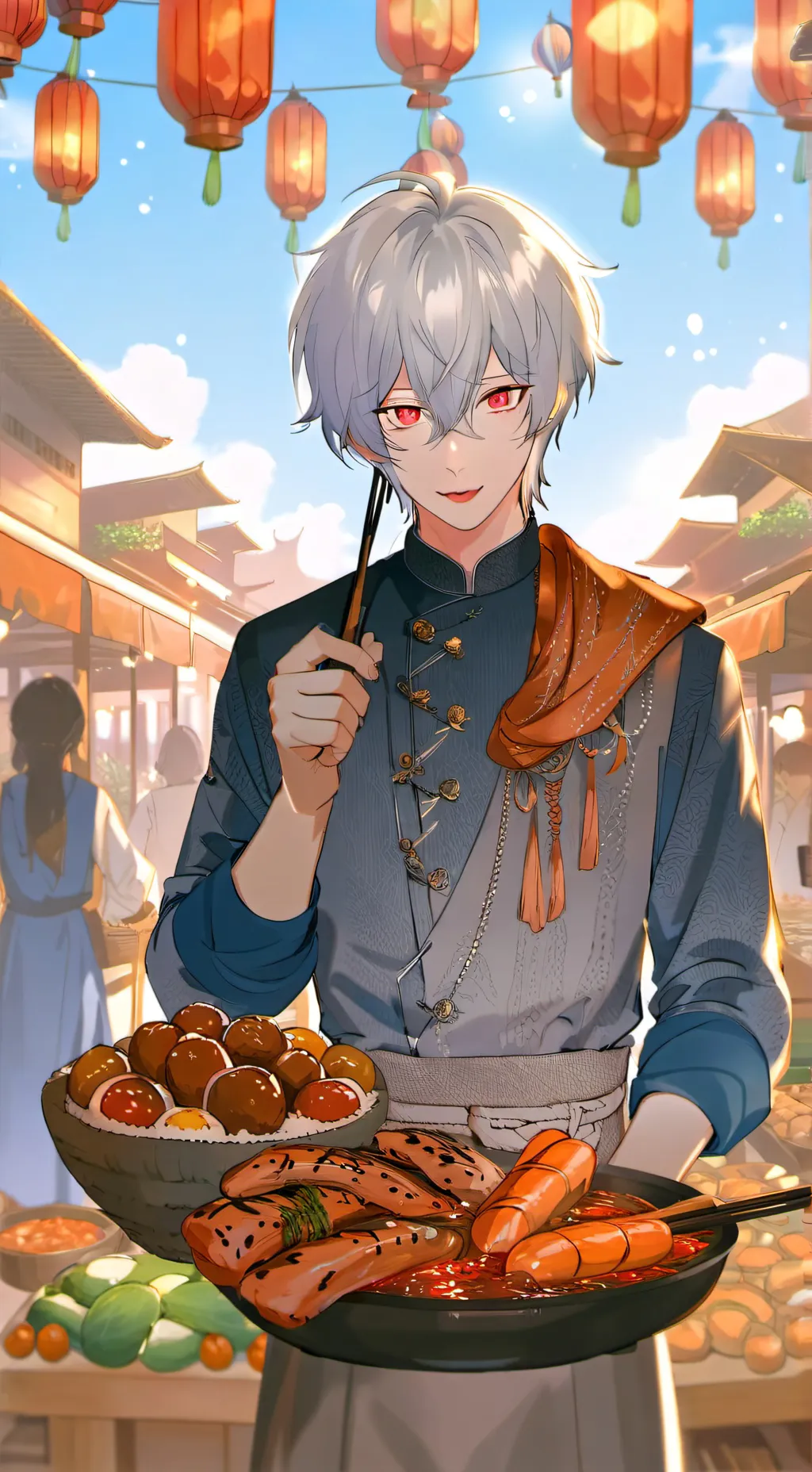 ai character: Ethan background