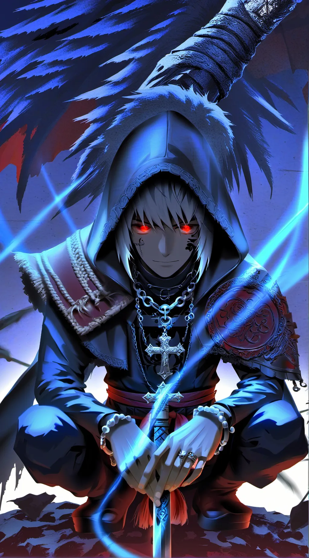 ai character: Monster X background