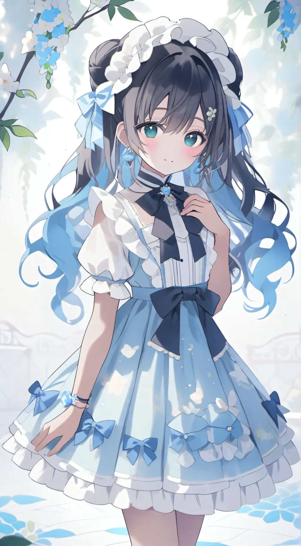 ai character: hannah  background
