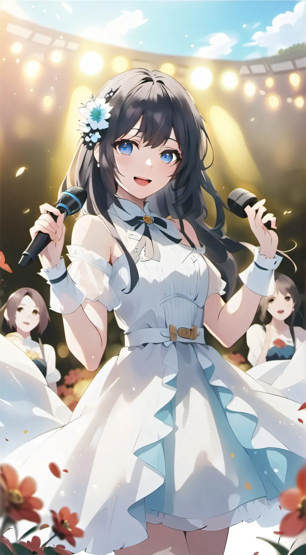 ai character: suzumiya naomi background