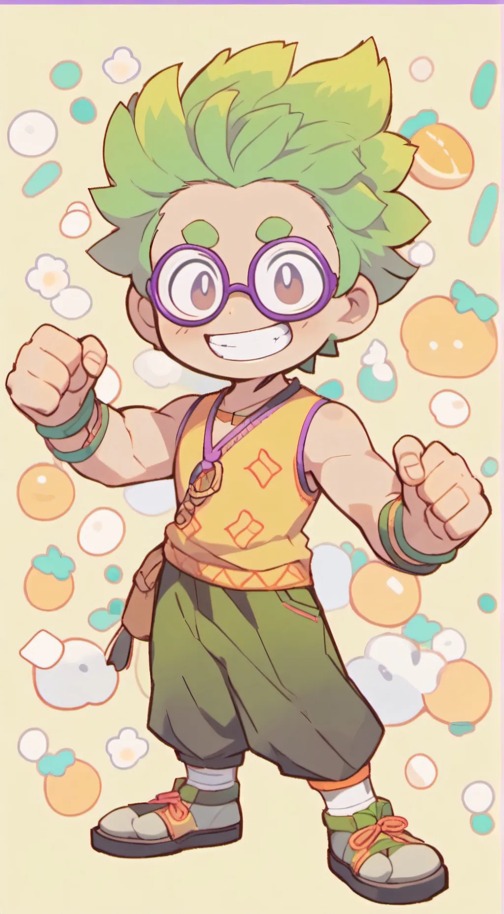 ai character: Looey background