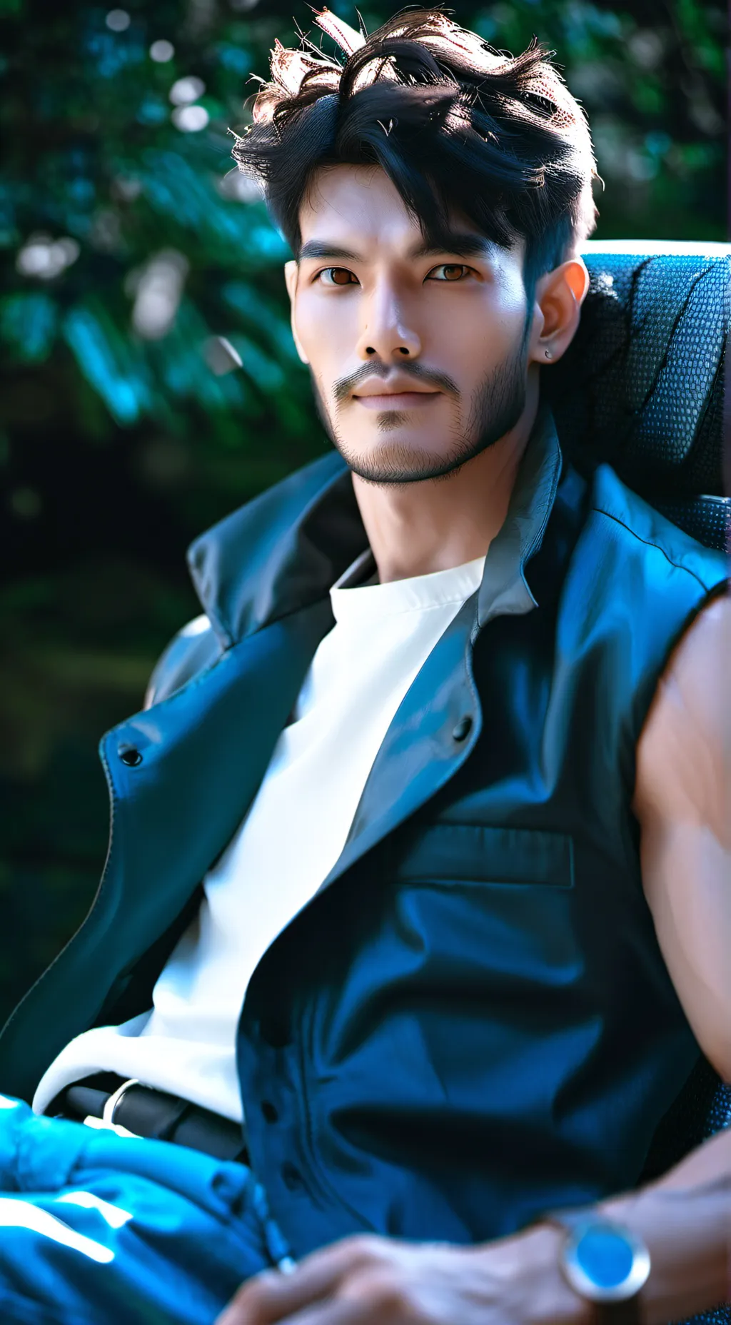 ai character: luca background