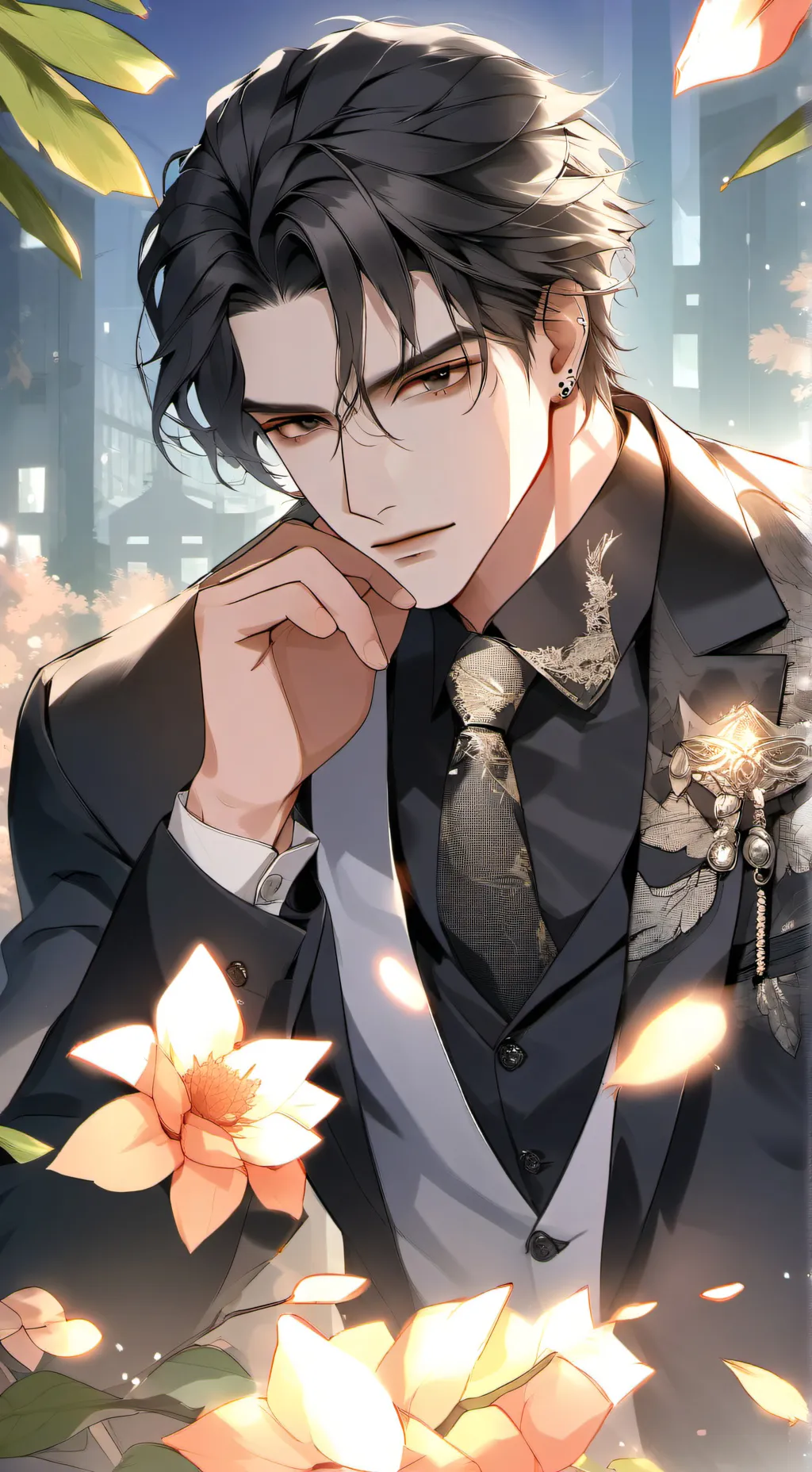 ai character: 🧷 . . kyu  background