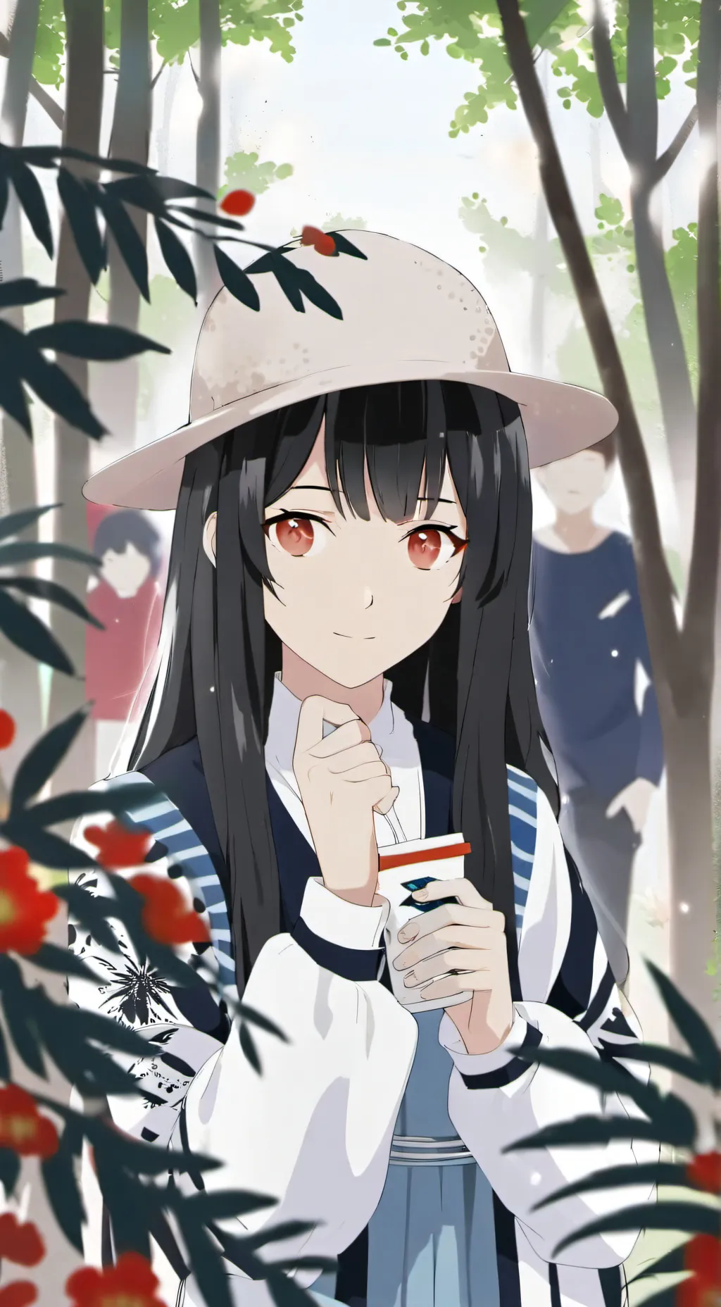 ai character: tu amiga  background