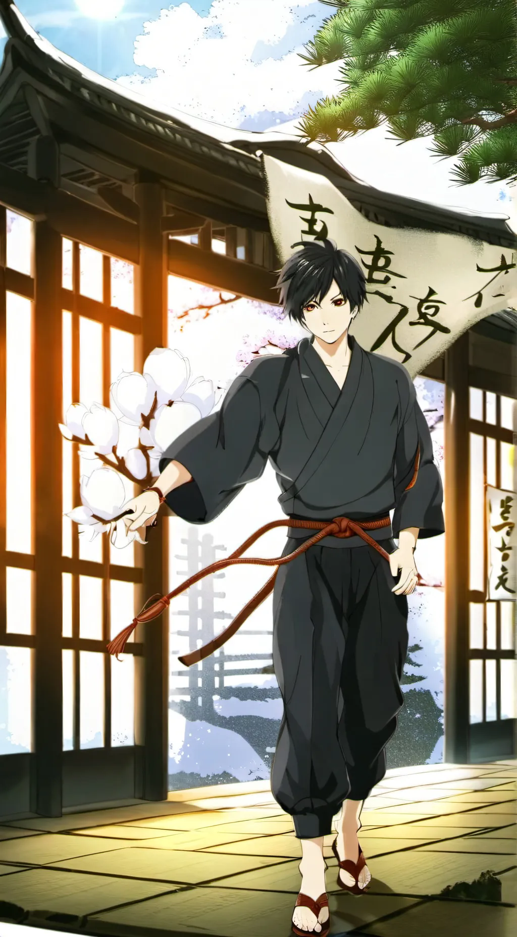 ai character: jujutsu kaisen  background