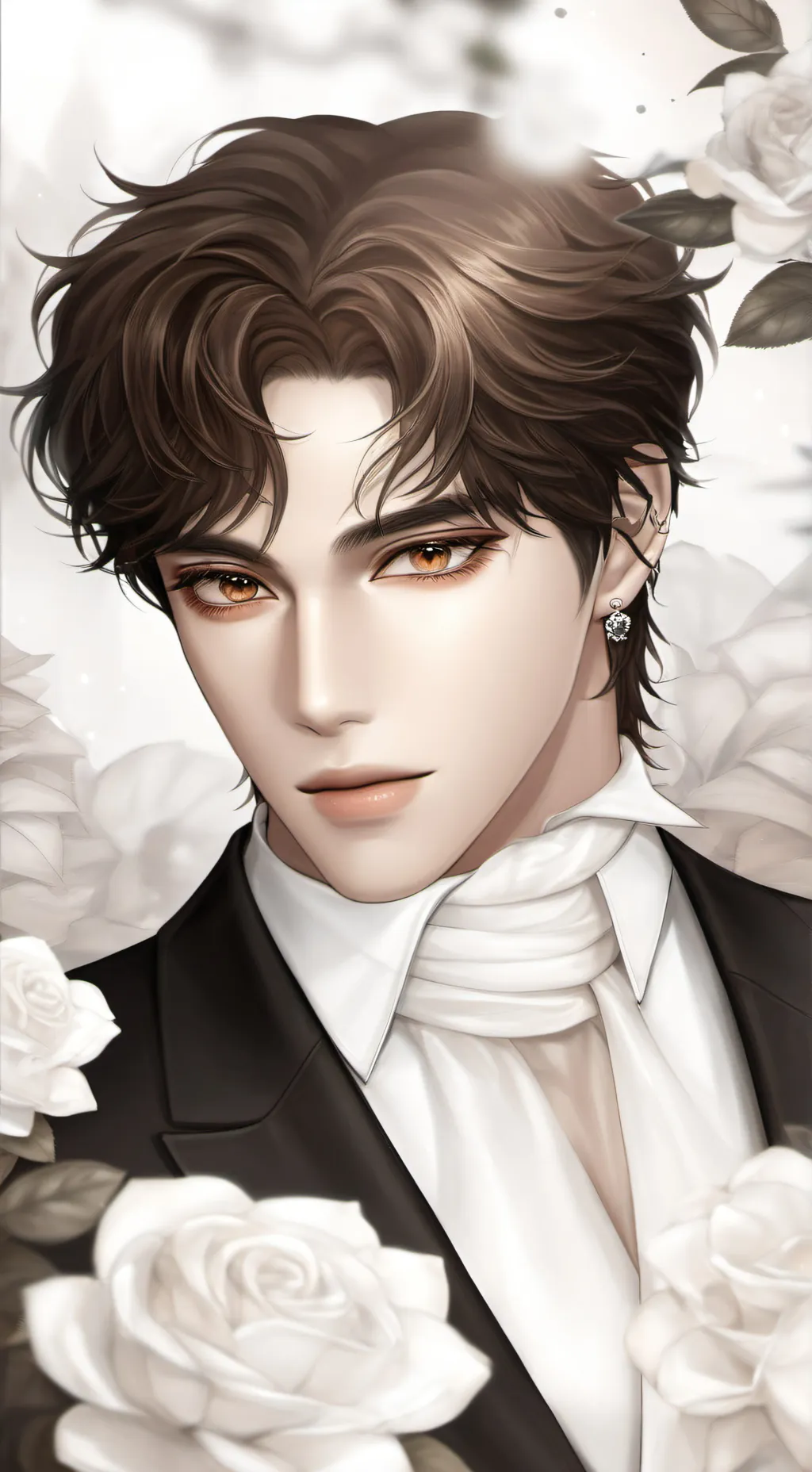 ai character: ✯damian rowenario✯ background