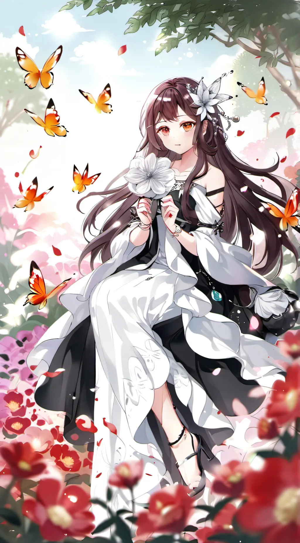 ai character: Luna background