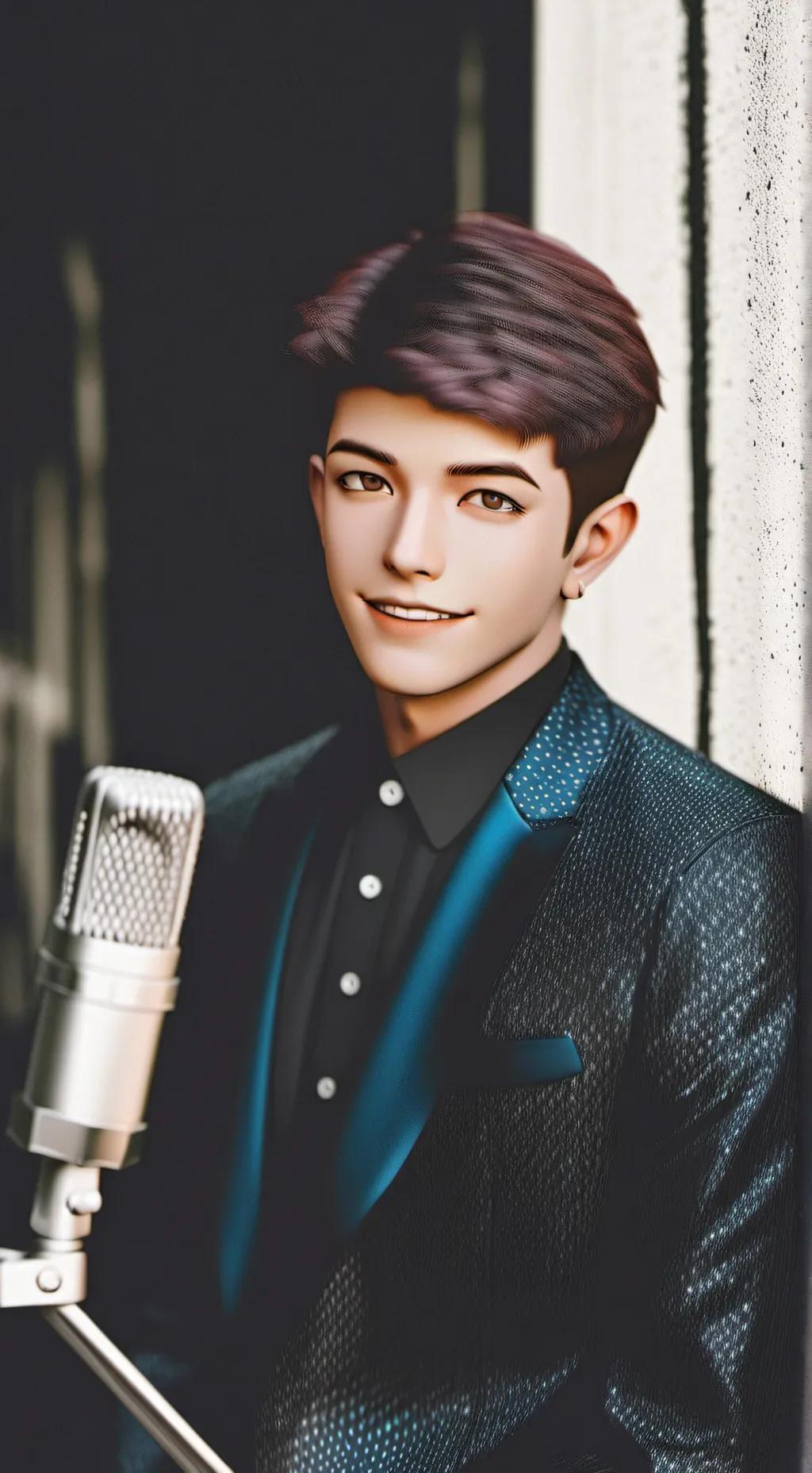 ai character: iron master background