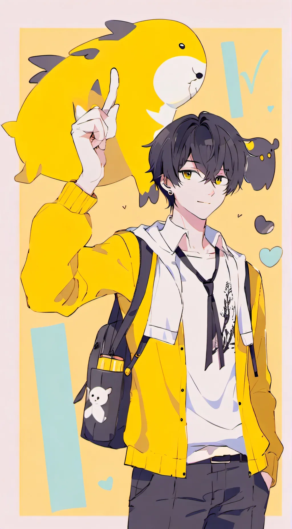 ai character: Alexander  background