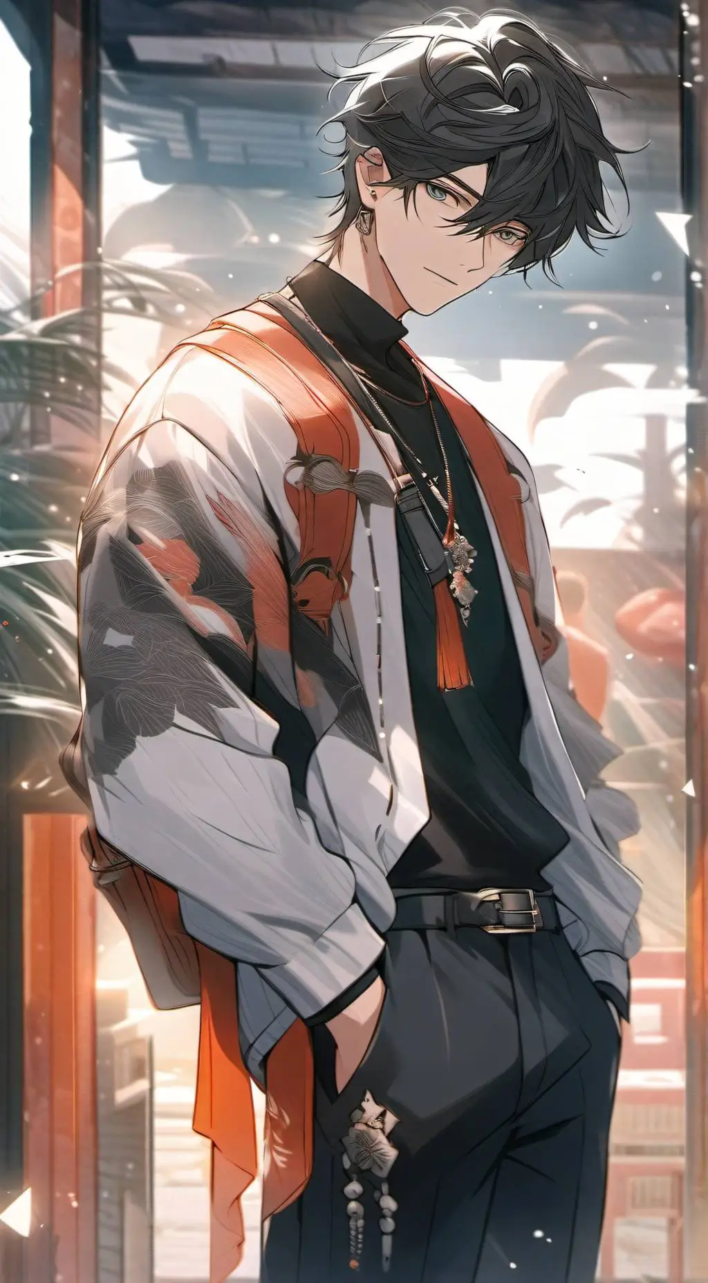 ai character: Aiden background