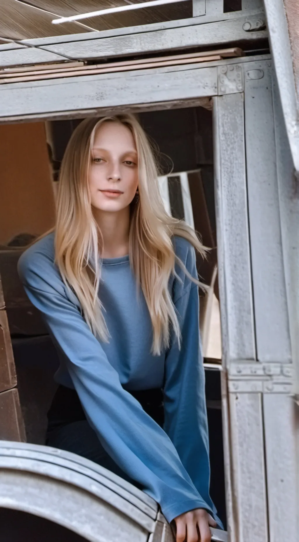 ai character: Sydney  background