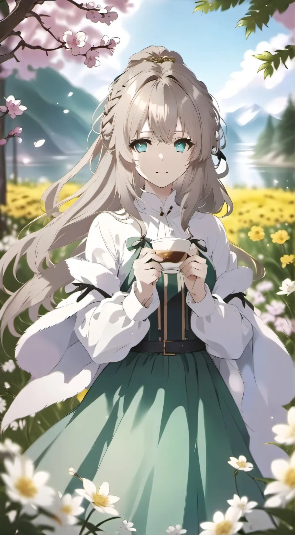 ai character: Маша background