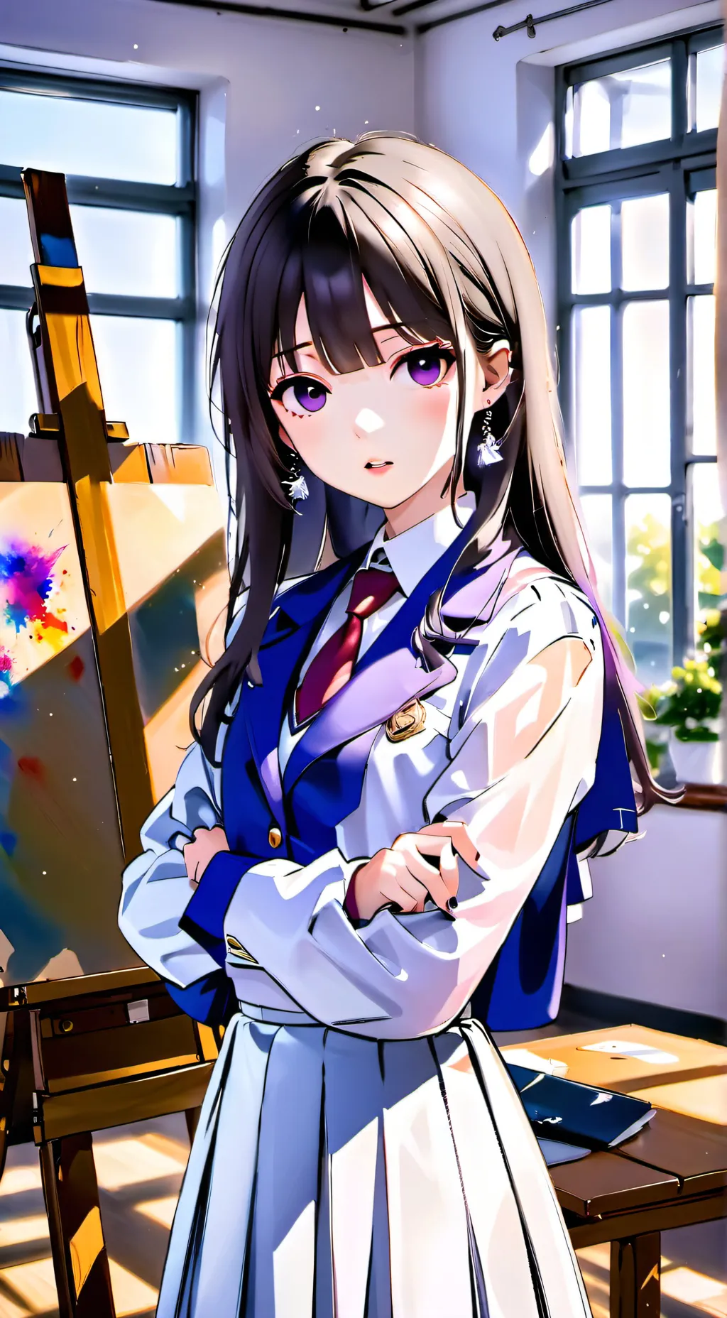 ai character: Celeste background