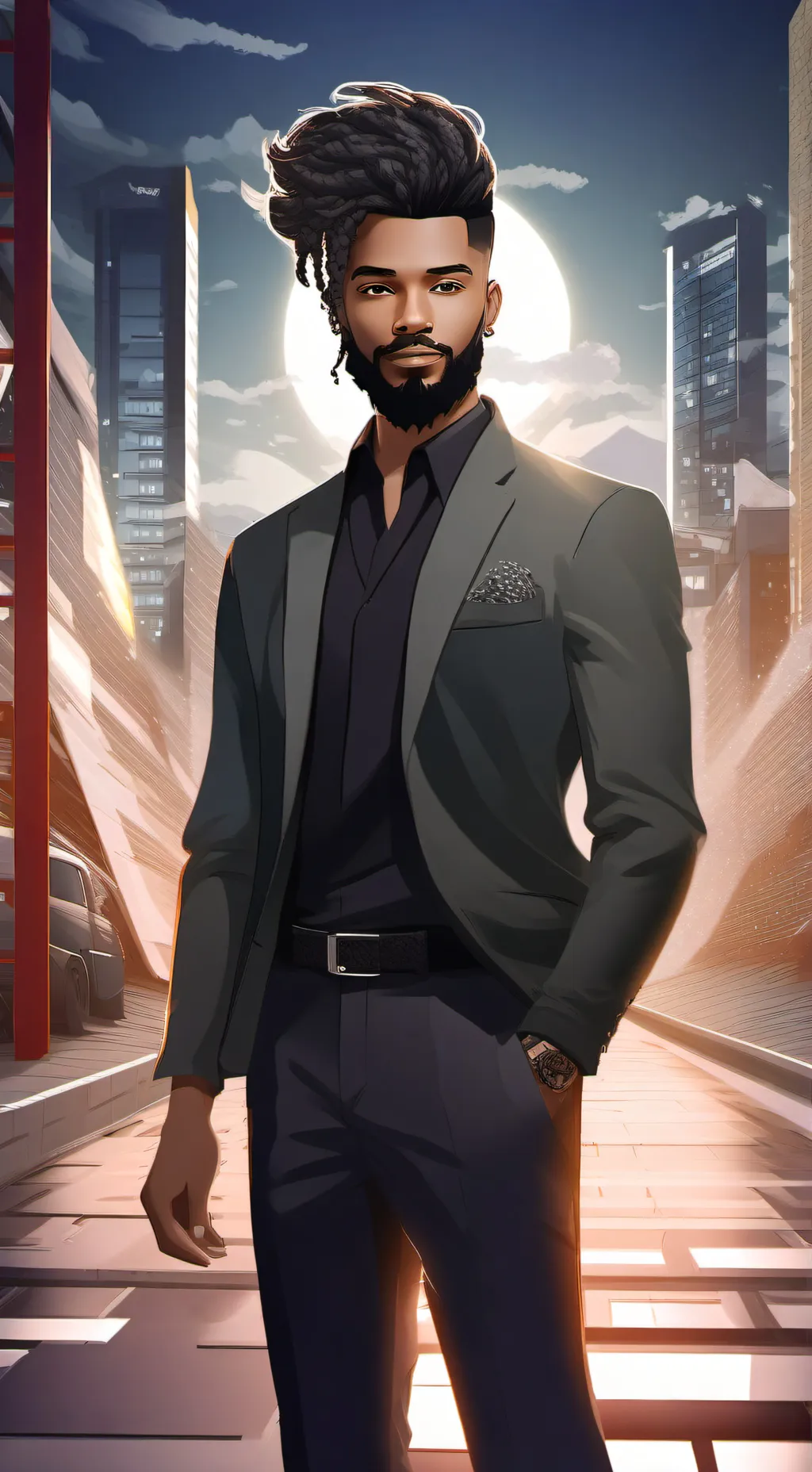 ai character: The Robros background