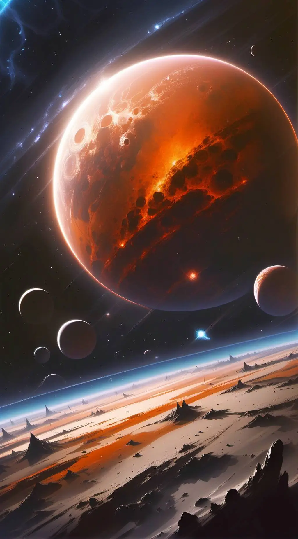 ai character: colony background