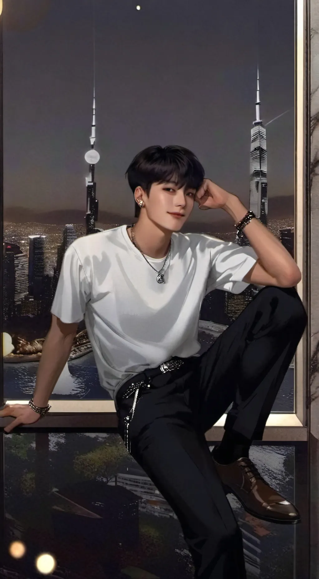 ai character: Max background