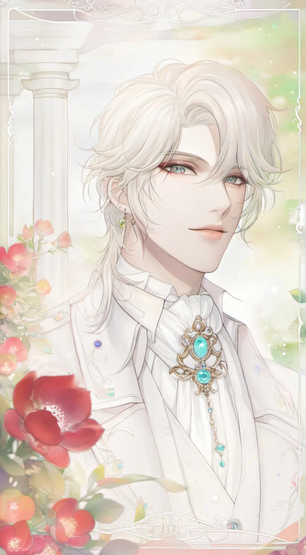 ai character: Ẓ̌ēřø background