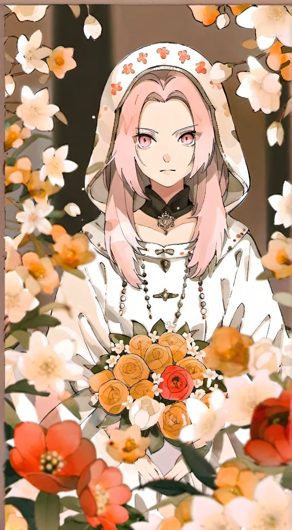 ai character: sakura haruno background