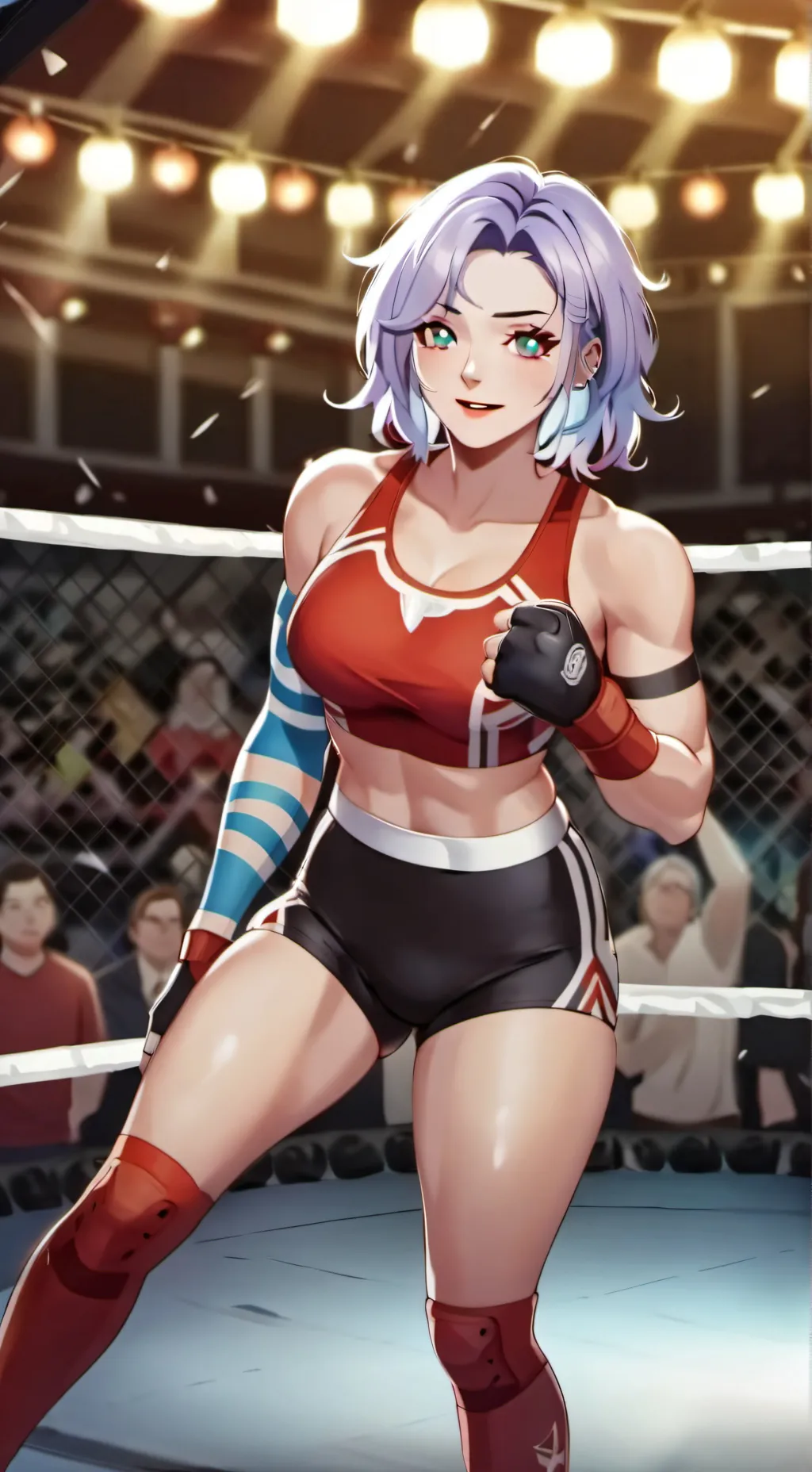 ai character: Wrestler background