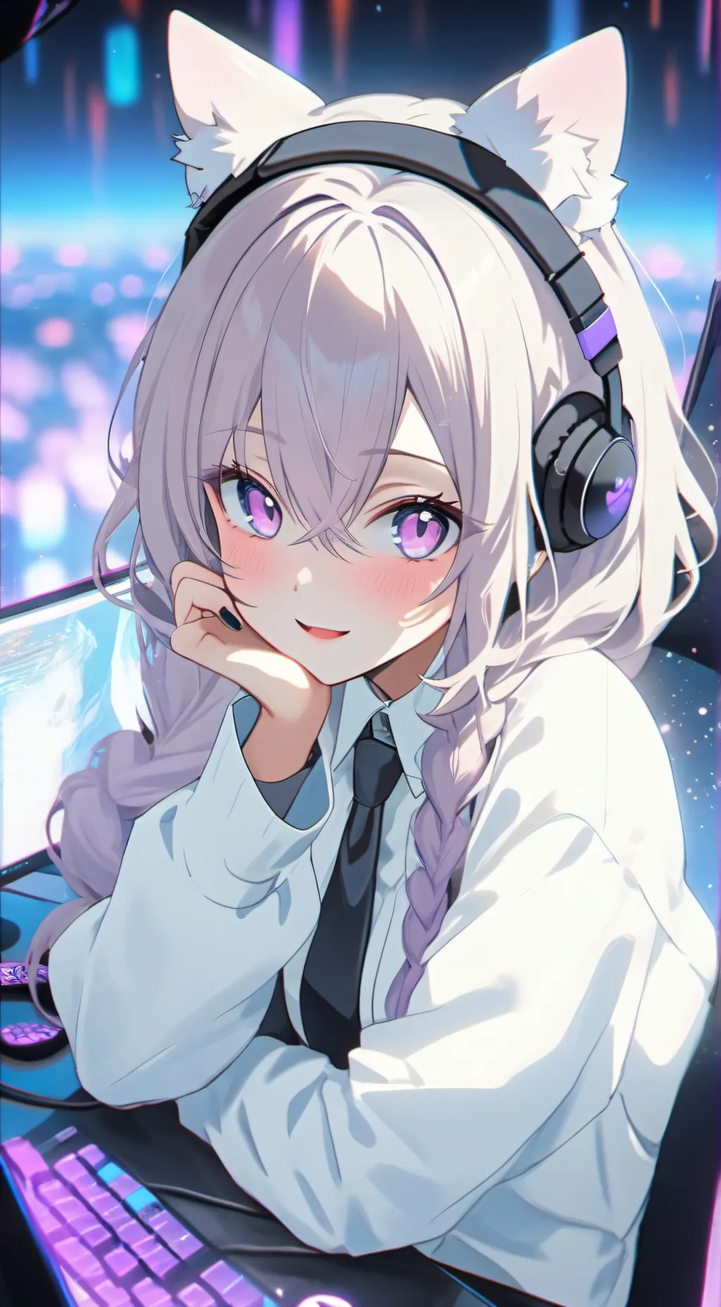 ai character: Mika background