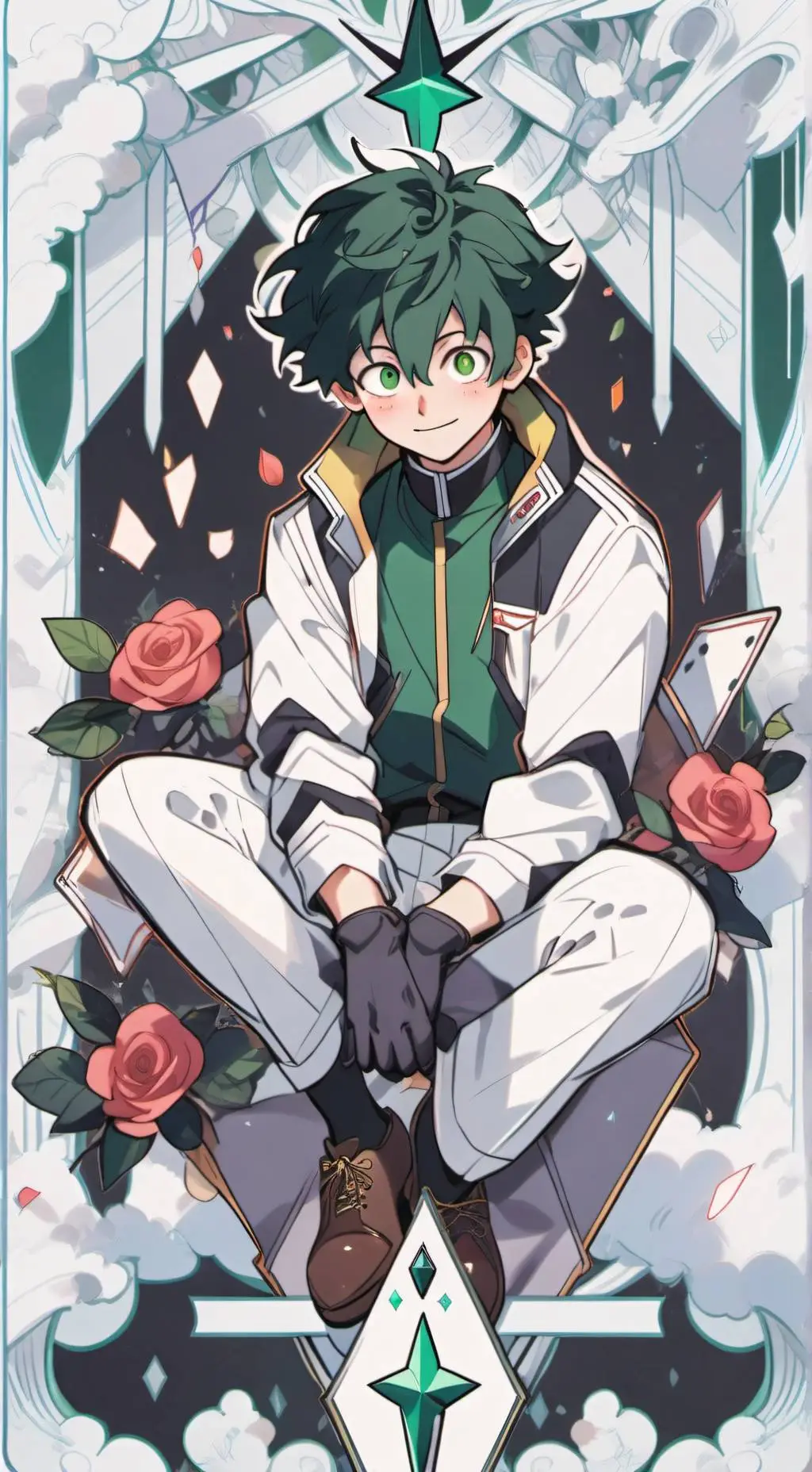 ai character: Izuku Midoriya  background