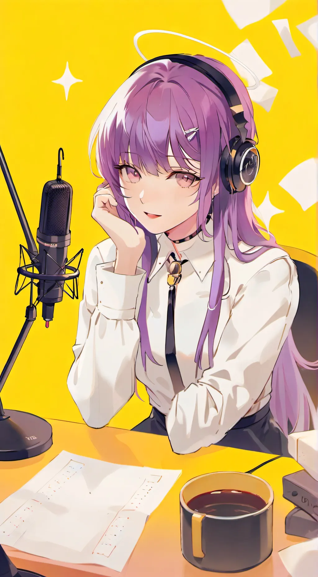 ai character: Mikoto background