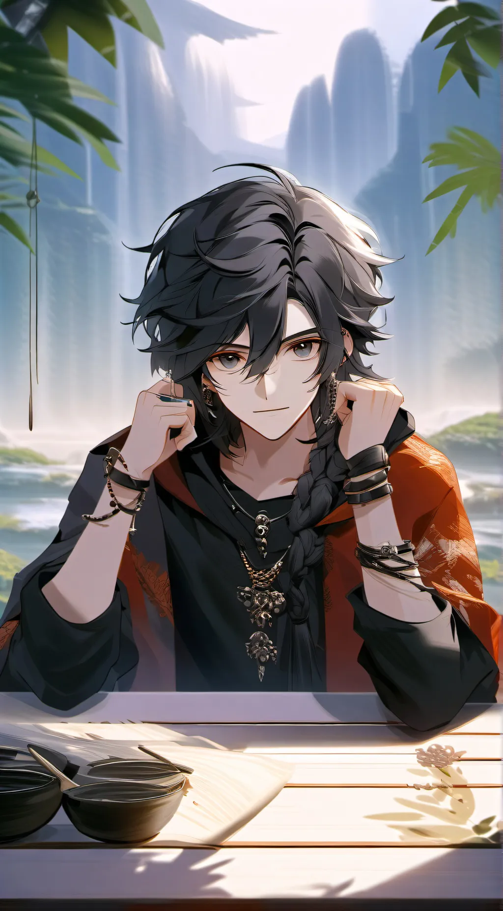 ai character: Ragnar background