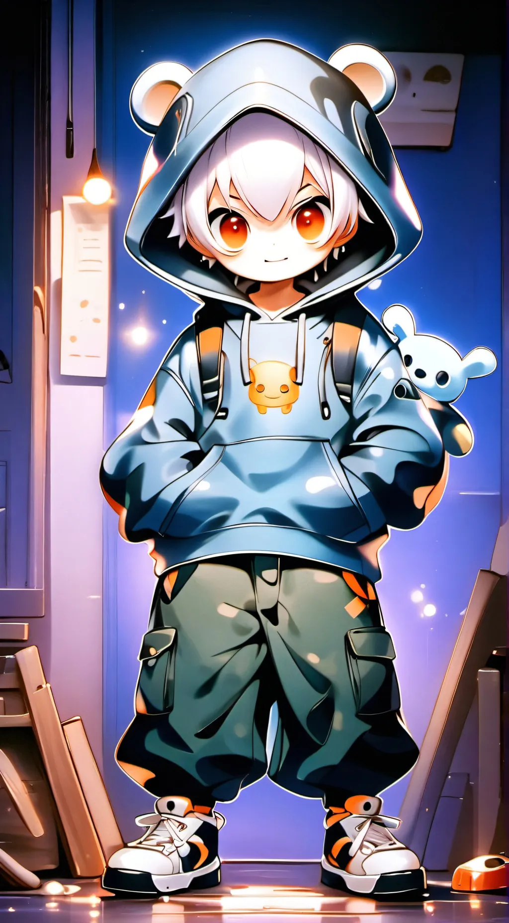 ai character: Shadow background