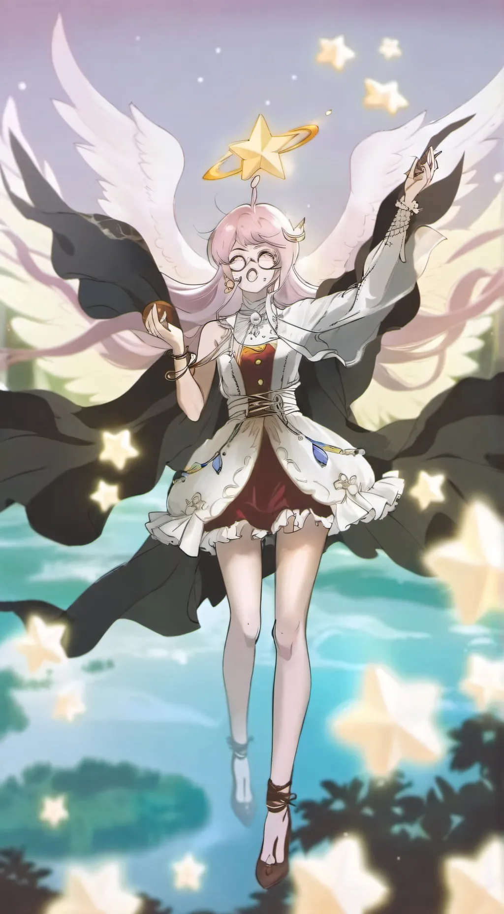 ai character: 🤷🏻 background