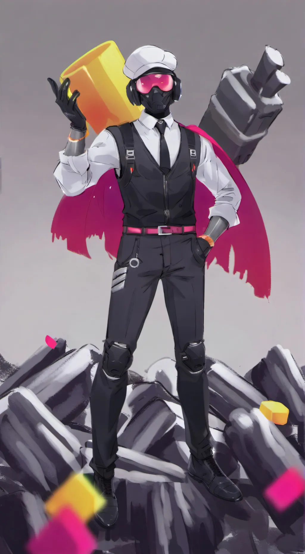 ai character: tu y MHA background