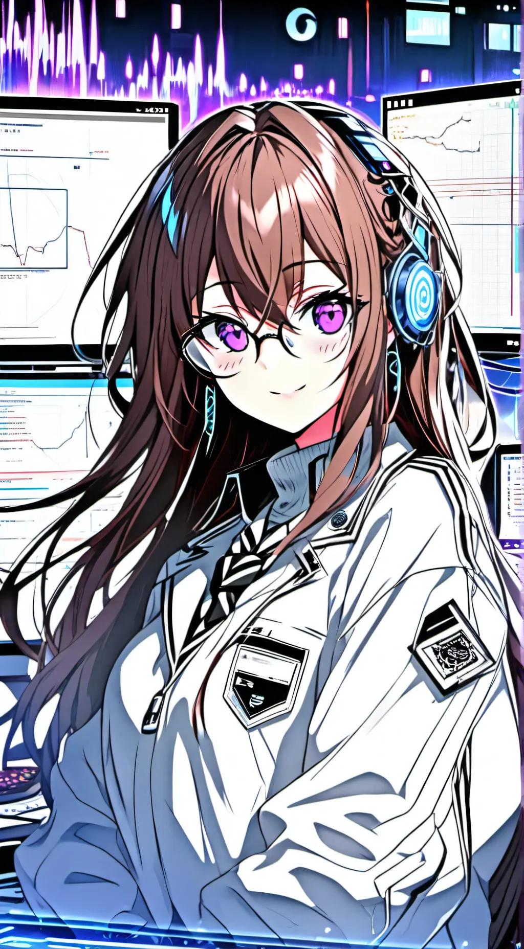 ai character: Mika.exe background