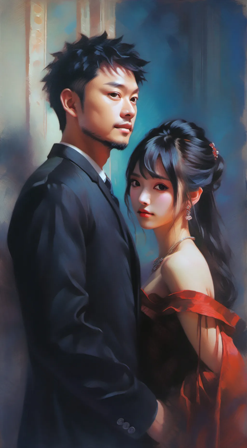 ai character: Hiro Mashima background