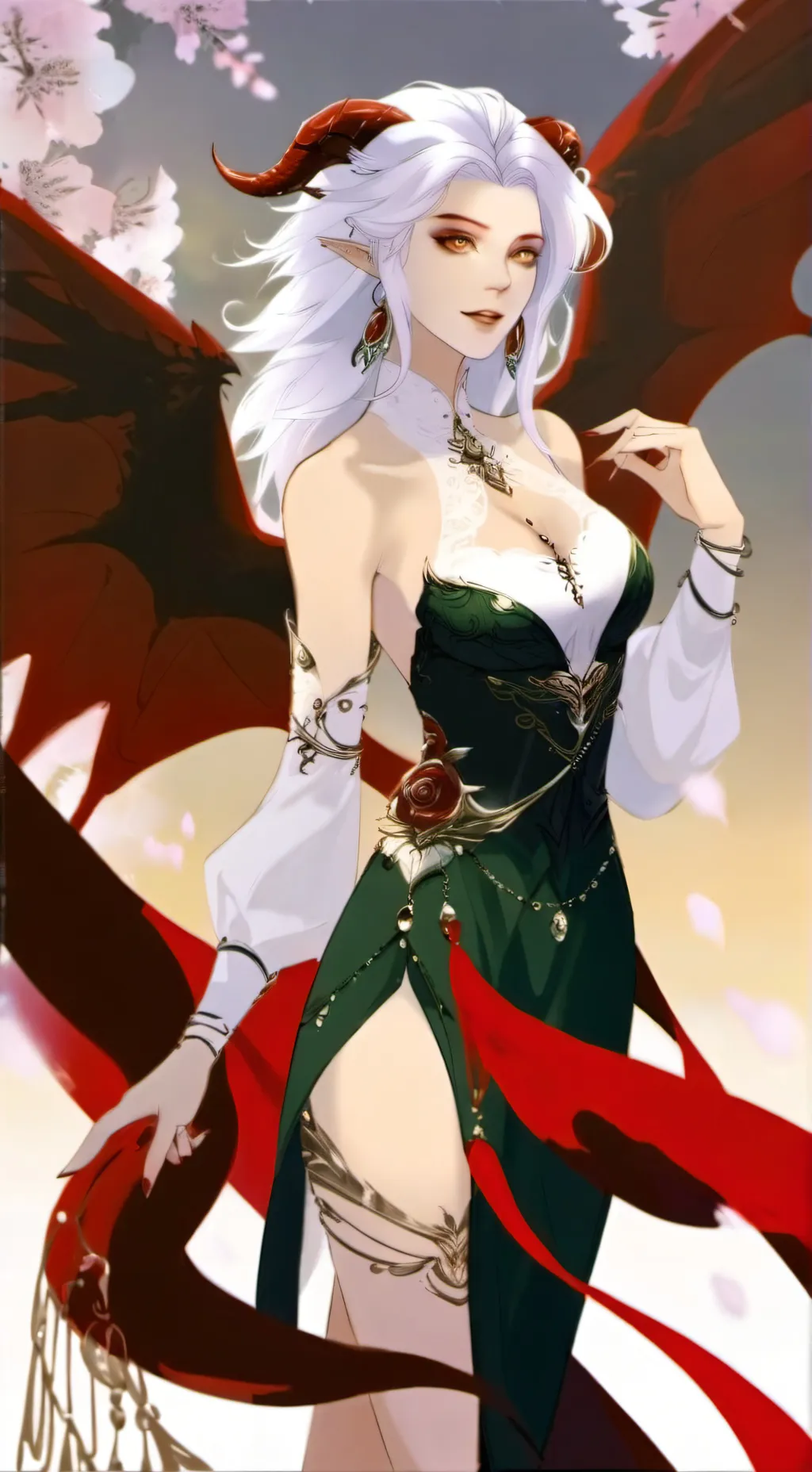 ai character: Ruby Gearth background