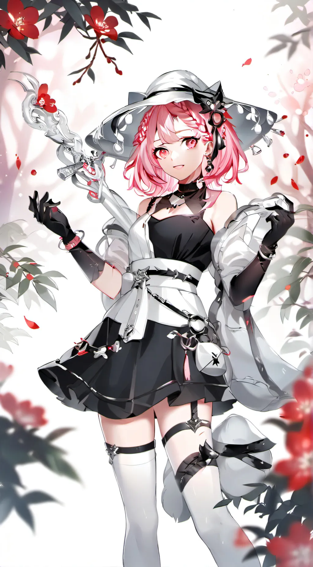 ai character: lily background