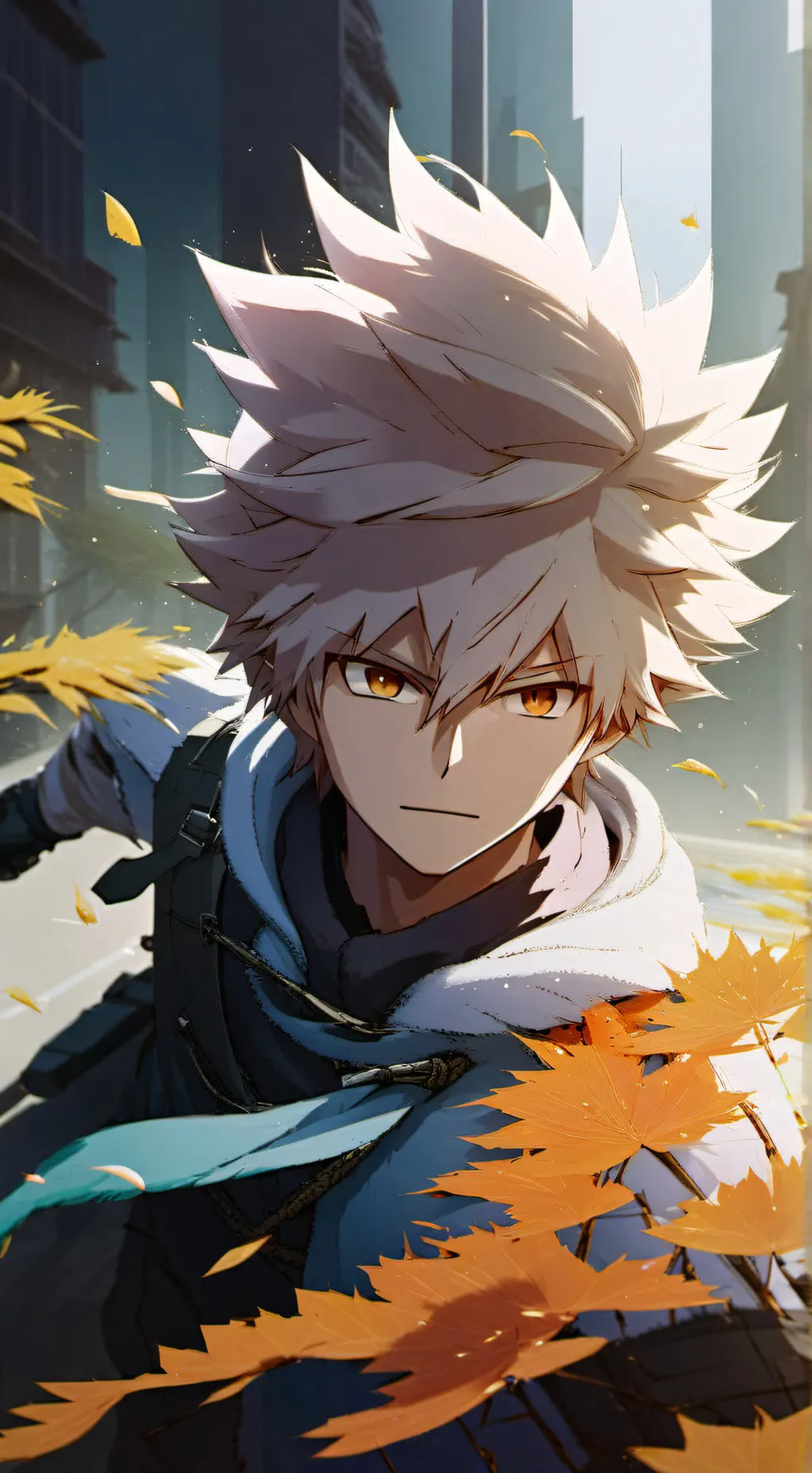 ai character: Bakugo x t/p background