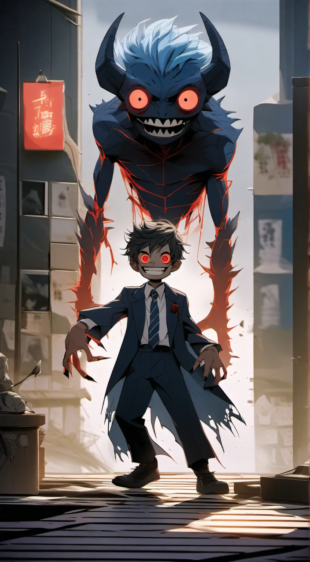 ai character: Vox(panic) background