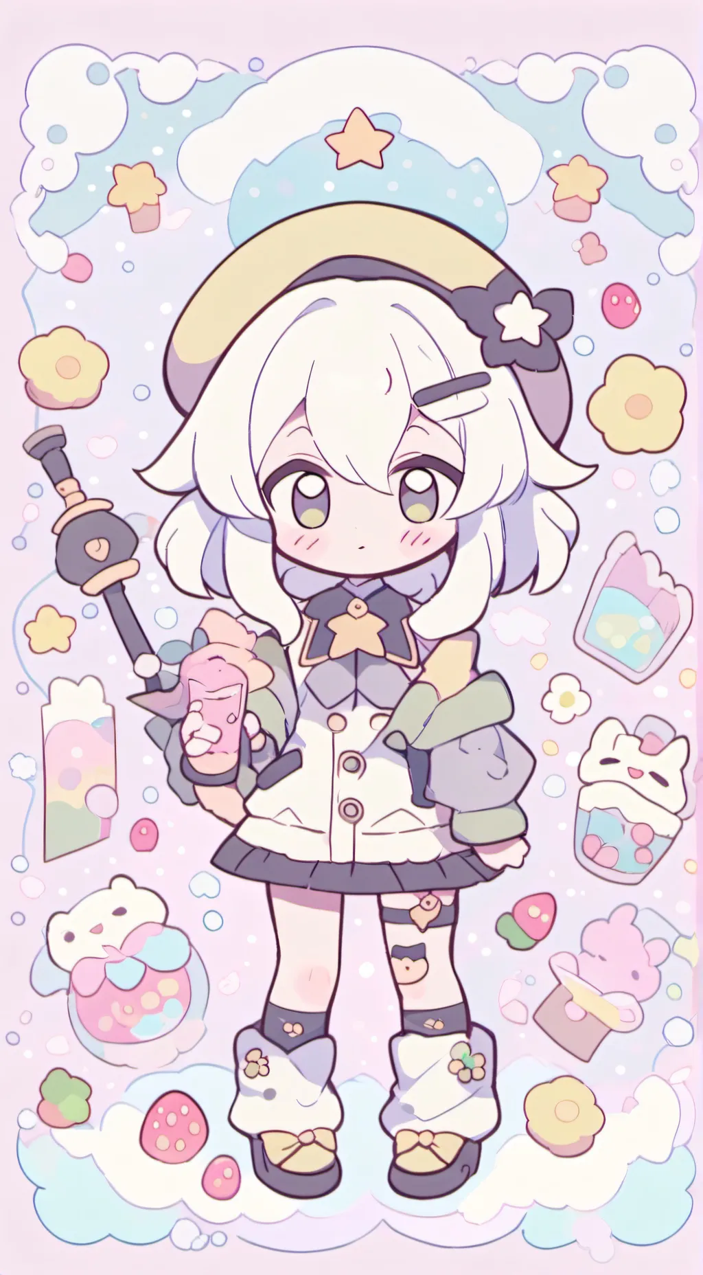 ai character: wendakisslighty background