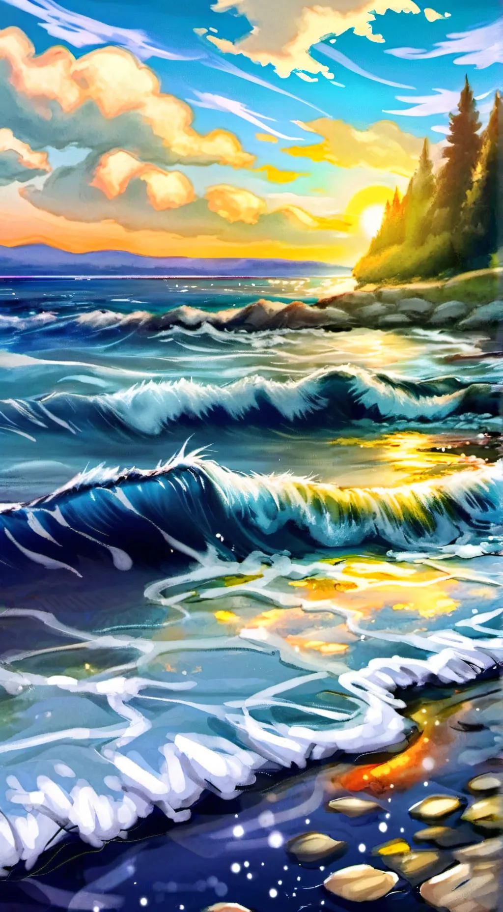 ai character: hatsume miku background