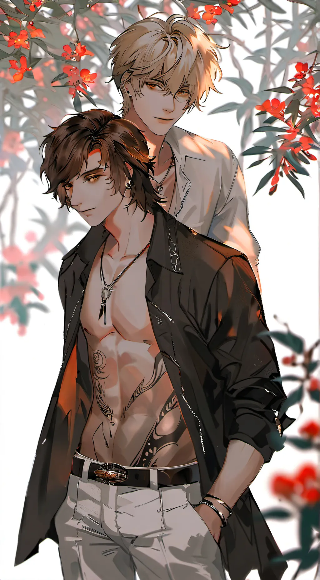 ai character: 😉♥️Max and Alex♥️😉 background