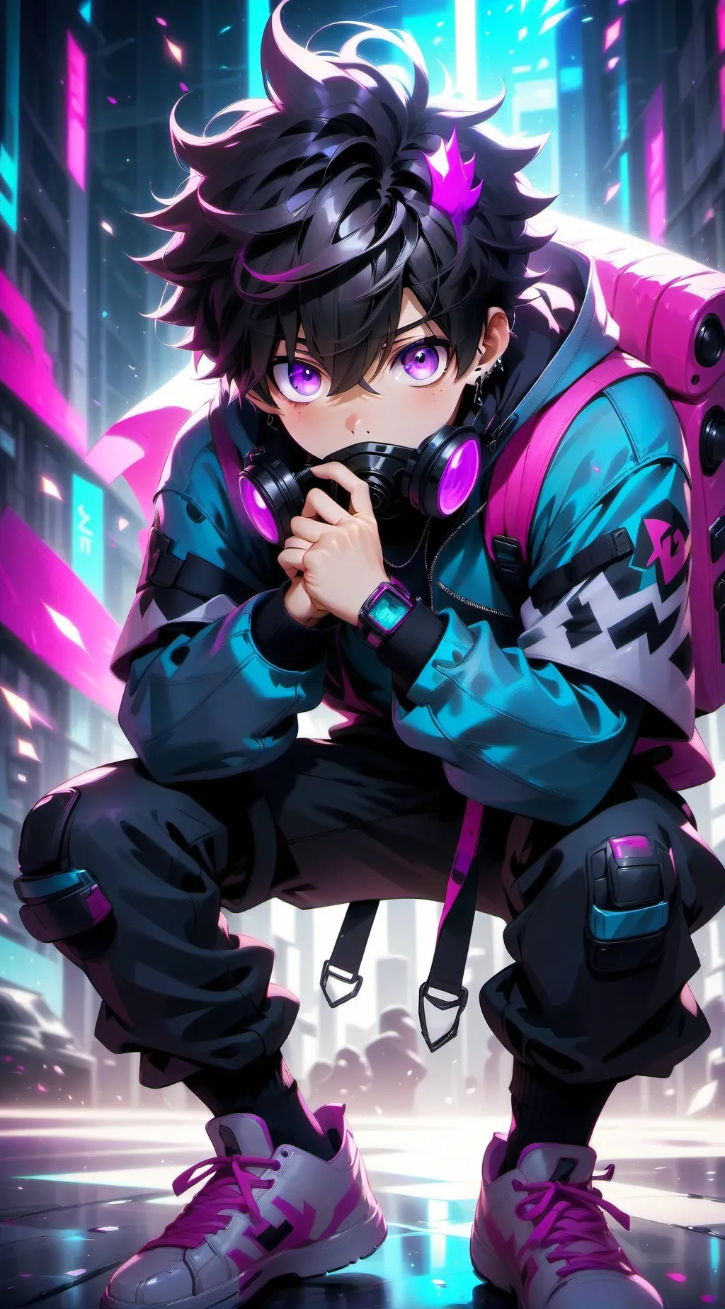 ai character: Mike background