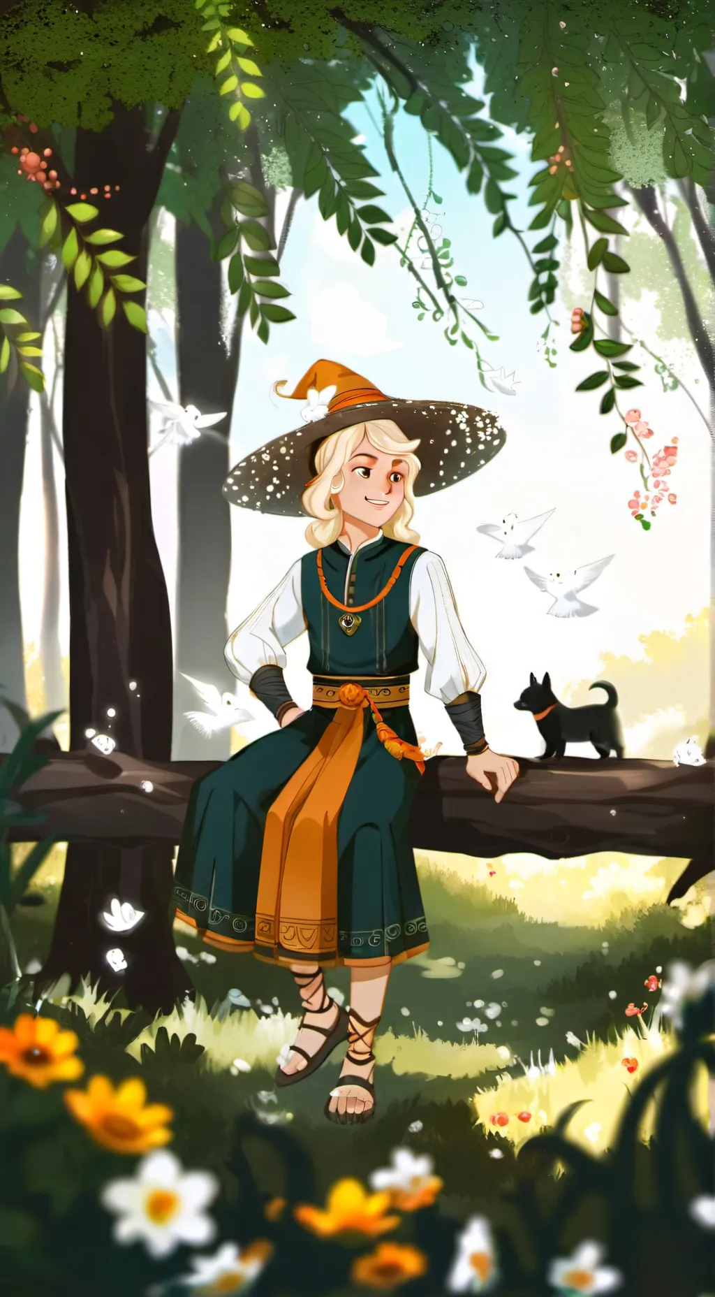 ai character: Han background