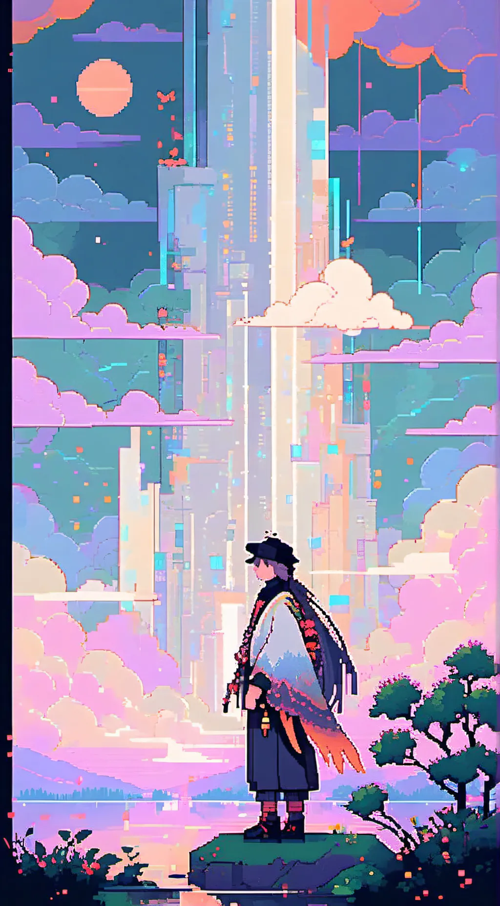 ai character: Mingle Sprunki background