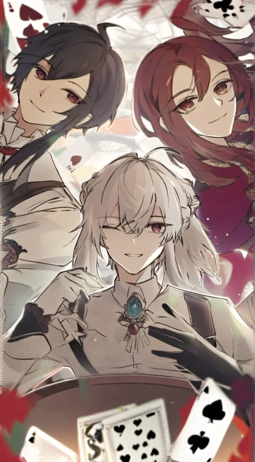 ai character: Liam, LiLi, Lynn background