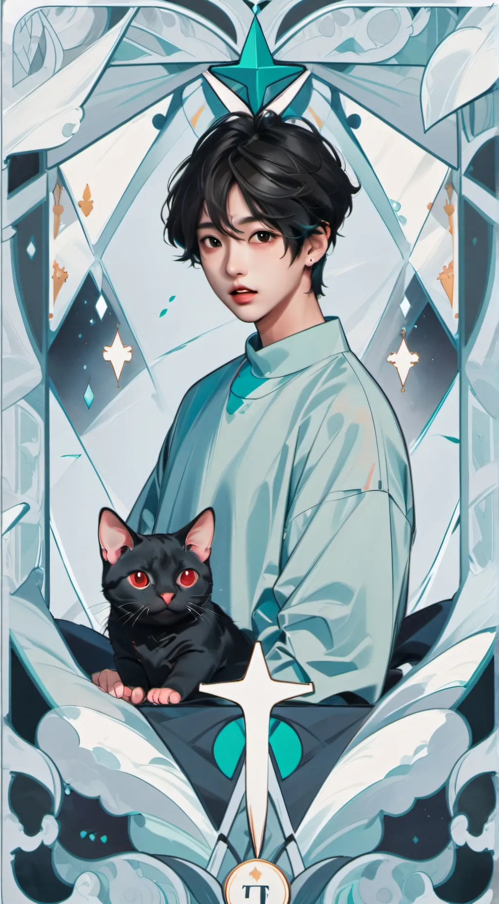 ai character: Skz background
