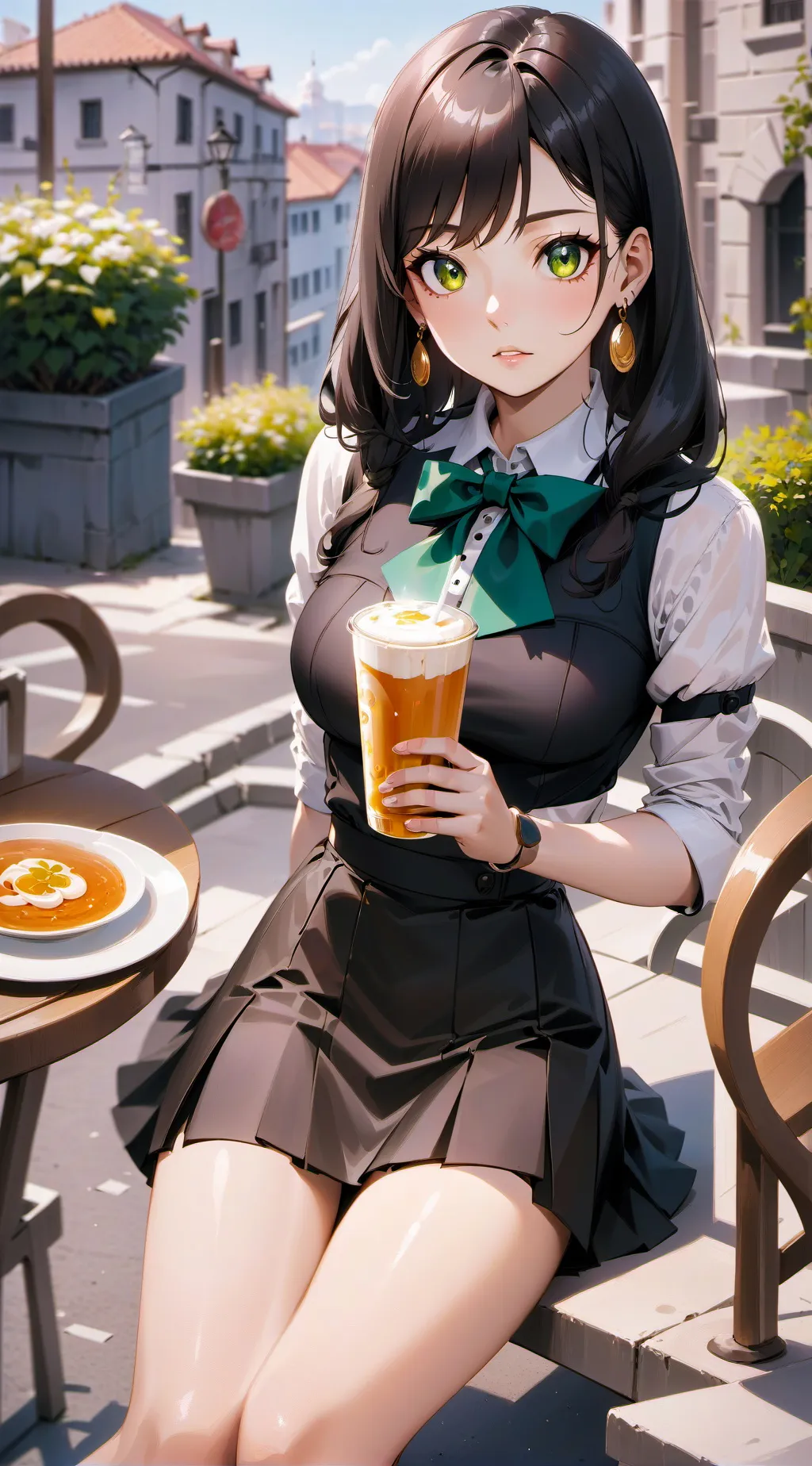 ai character: Lily background